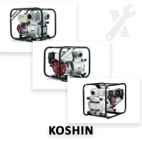 Ремонт всех моделей мотопомп Koshin Ремонт всех моделей мотопомп Koshin