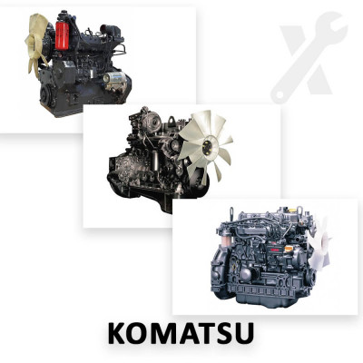 Ремонт всех моделей двигателей Komatsu - фото 1