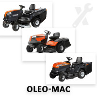 Ремонт всех моделей садовых тракторов, райдеров Oleo-Mac